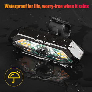 Xe Đạp <span class=keywords><strong>LED</strong></span> Trở Lại Đuôi Ánh Sáng Không Thấm Nước Luces Bicicleta Ngoài Trời Luz De Bicicleta USB Có Thể Sạc Lại Xe Đạp Xe Đạp Đuôi Ánh Sáng - Product Image 4