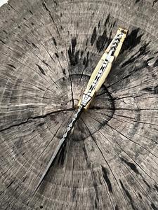 Cuchillo de Hoja Deslizante de Acero de Damasco de Grado Industrial Hecho a Mano, Personalizado, con Funda de Cuero, Mango de Hueso y Latón, Garantía de 3 Años - Product Image 2