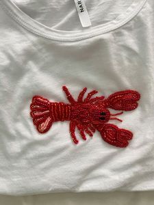 Charme et porte-clés en perles de Noël rouge et blanc, artisanat en perles, broderie, design tendance, élégant et nouveau - Product Image 6