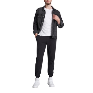 Pantalons de jogging de performance pour hommes grande taille, coupe ajustée, taille haute élastique, décontractés, légers, extensibles, respirants, pour la salle de sport, la course à pied - Product Image 4