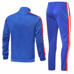 2024 veste à manches longues survêtement fermeture éclair Logo personnalisé luxe hommes ensembles grande taille survêtements 2 pièces sport Joggers costumes ensemble - Product Image 4