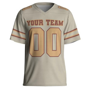 Camisetas de Fútbol Americano Personalizadas al por Mayor con Logotipo y Diseño, Material de Alta Calidad, Malla Transpirable, Nueva Camiseta de Fútbol Americano - Product Image 1