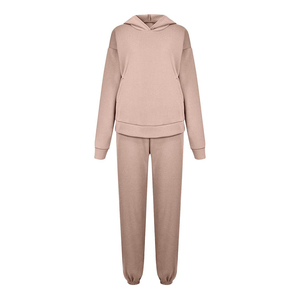 Chándal de mujer de alta calidad, nuevo diseño, chándal transpirable de Color liso, cuello con capucha, precio al por mayor hecho en Pakistán - Product Image 6