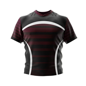 เครื่องแบบรักบี้เสื้อเจอร์ซีย์และกางเกงขาสั้นรุ่นใหม่สวมใส่สบายและมีคุณภาพดี - Product Image 3