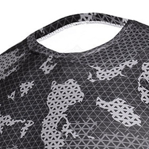 Dryfit เสื้อยืดรัดรูปแขนยาวสำหรับผู้ชายเสื้อ2025ฟิตเนสยิมผ้าคอตตอน - Product Image 3