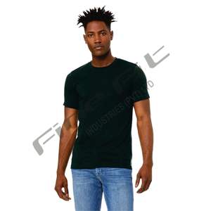 Camiseta personalizada con timbre para hombre, suave y cómoda, tejido de punto de algodón polivinílico, camiseta de manga corta de alta visibilidad con estampado de hojaldre - Product Image 4