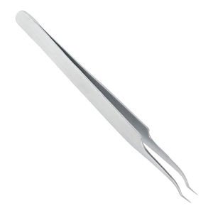 Pinzas para extensión de pestañas de diseño personalizado, punta puntiaguda, acero inoxidable alemán, pinzas para pestañas postizas para belleza - Product Image 4