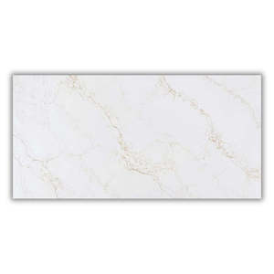 Grande dalle murale en quartz cristal Unionstone argenté, design moderne, étanche, application murale - Product Image 4