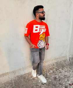 Camiseta Personalizada de Algodón Suvin, Cuello Redondo, Corte Regular, Ajuste Holgado, Informal, Talla Grande para Hombre - Product Image 5