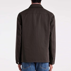 Chaqueta de Trabajo Tipo Bomber para Hombre, Resistente, de Lona de Algodón con Revestimiento de Primavera, Transpirable, Impermeable, Ecológica, Informal, Estilo Urbano - Product Image 6
