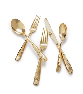 Ensemble de couverts en acier portable élégant pour les repas à la maison et les pique-niques Logo personnalisé de l'Inde - Product Image 2