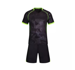 Uniformes de Fútbol de Manga Corta 2025, Nuevo Diseño, Secado Rápido, Transpirables, Ligeros, 100% Poliéster, Personalizados con Sublimación para Hombre - Product Image 2