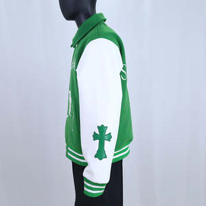 Chenille Embroidery Patches Wool <b>Winter</b> Jacket Streetwear Fashionable Men's Varsity Jackets Custom High Quality <b>Winter</b> Jacket - Product Image 6