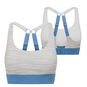 Logotipo personalizado de las mujeres XL Fitness Sports Bra Ladies Gym Yoga Ejercicio Workout Bra con estampado para correr y uso en el gimnasio para la venta - Product Image 1