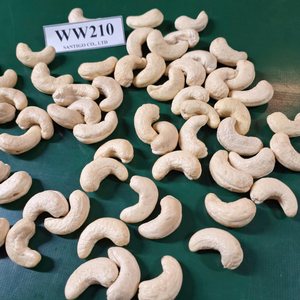 Fournisseur de confiance Noix et amandes SANTIGO Noix de cajou crues WW210 W210 Noix de cajou Emballage personnalisé à faible quantité minimale de commande - Product Image 1