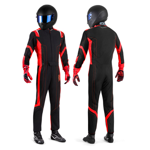 Combinaison de course de kart ignifuge double couche sur mesure directe d'usine vêtements de sport de moto de haute qualité pour adultes costumes de karting - Product Image 5