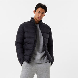 Veste bomber coupe-vent pour homme, nouvelle mode 2024, couleur unie, streetwear décontracté, design OEM personnalisé pour l'hiver - Product Image 5