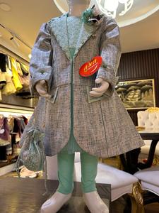 Conjunto de vestido de bebé de algodón satinado de último diseño 2024, vestido de fiesta para niñas con bolso, nuevo estilo para niños - Product Image 2