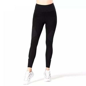 Vente en gros de vêtements de Yoga pour femmes, pantalon de Yoga de Compression Capri respirant en polyester spandex Capri de Yoga - Product Image 6
