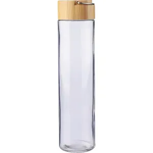 Bottiglia d'Acqua in Vetro Personalizzata Clarence, Gadget Promozionali per Bevande - Product Image 2