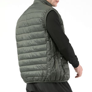 Chaleco acolchado informal de invierno para hombre, transpirable, ecológico, de lona de alta calidad, a prueba de viento - Product Image 6