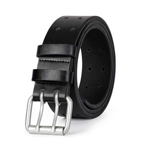 Artículos Más Demandados, Regalo Empresarial, Juego de Cinturones para Hombre, Cinturón de Cuero con Diseño de Logotipo Personalizado a Bajo Precio - Product Image 4