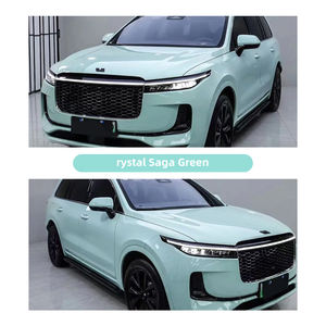 Vente en gros chinoise 1.52*18m haute brillance <span class=keywords><strong>Pet</strong></span> cristal <span class=keywords><strong>Saga</strong></span> vert voiture vinyle Wrap vert couleur changeante Film de protection pour les acheteurs - Product Image 5