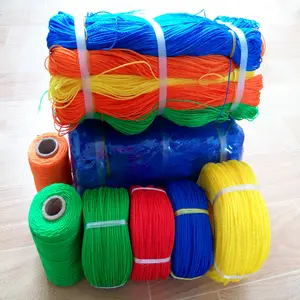 Tali PE warna-warni tali jaring ikan PE tali Twisted memancing dan tali