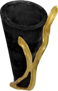 Nuevo florero de último estilo, tema negro y dorado, nuevo florero excepcional y maceta para decoración de dormitorio, los mejores precios - Product Image 2