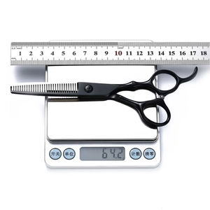 Vente en gros de ciseaux de barbier à prix professionnel Ensemble de ciseaux de barbier de couleur unie bon marché du fournisseur direct d'usine - Product Image 5