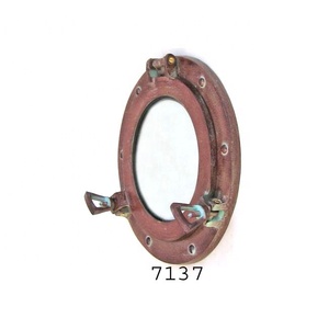 Logo personnalisé imprimé traditionnel vert nautique hublot acier laiton alliage matériel cadeau artisanat pour les fournitures marines vente exportation - Product Image 5