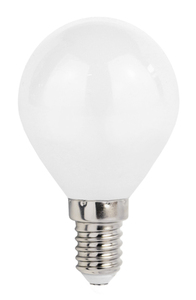 Lampada sferica in cristallo LED opaca E14 4W 4000K 410Lm (Spectrum WOJ+14336) - Product Image 2