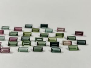 พลอยทัวร์มาลีนสีชมพูหลากสีแบบหลวมอัญมณีตัดขนาดออกแบบได้ตามต้องการ - Product Image 3