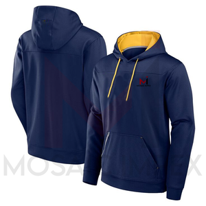 Mosaic Impex Manufacturer Custom <b>Men's</b> Streetwear Oversized Heavyweight Cotton Boxy <b>Hoodie</b> for <b>Men</b> Black and <b>Yellow</b> Combination - Product Image 5