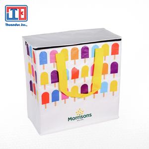 ถุงเย็นแบบใช้ซ้ำได้ถุงผ้า PP/ผ้านอนวูฟเวนถุงช้อปปิ้งแนวแฟชั่น - Product Image 2