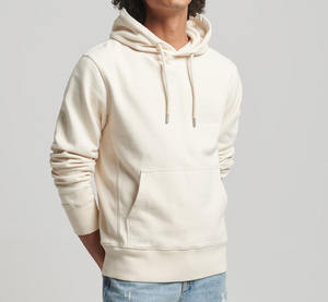 Pull en coton pour hommes, couleur unie, taille et logo personnalisables, service OEM, sweats à capuche pour hommes, nouvel arrivage - Product Image 3