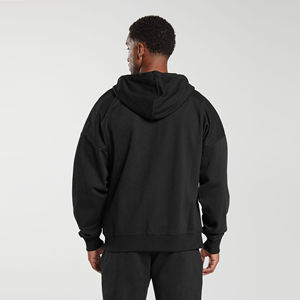 Sweat à capuche pour homme sur mesure avec logo brodé, style pull, tissu lourd, parfait pour les activités de plein air et les sports - Product Image 2