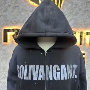 Haute qualité prix raisonnable le plus demandé sweat à capuche zippé bouffée imprimé fabriqué en usine prix bon marché sweats à capuche hommes sweats à capuche pour hommes - Product Image 3