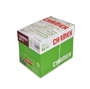 Papel de copia Chamex A4 de alta calidad disponible a precios bajos a granel Ideal para empresas de impresión y compradores de suministros de oficina - Product Image 1