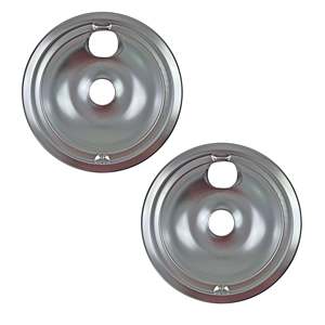Lot de 2 plateaux anti-gouttes à gaz WB31M15CM à 8 brûleurs pour usage domestique, remplace WB31M15 - Product Image 1