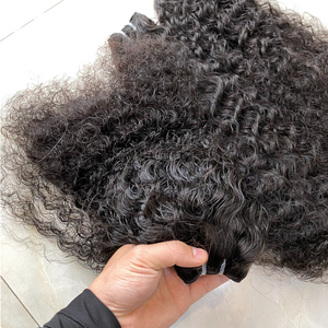 Raw Burmess rizado extensiones de cabello humano cierre Frontal al por mayor lista de precios de gran fábrica para hacer pelucas - Product Image 2