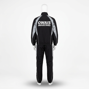 Custom Men's Y2K <b>Tracksuit</b> | <b>Retro</b> Urban Streetwear | Trendy Casual Sportswear Set - Product Image 6
