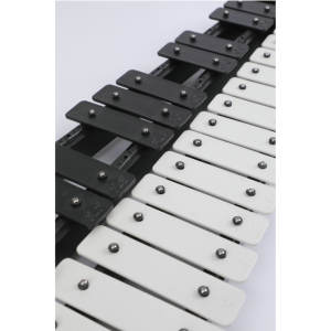 Martillo de percusión de 54cm de longitud, metálico, 25 tonos, negro y blanco, certificado EN71 - Product Image 3