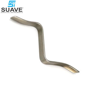 SUAVE SURGICAL INSTRUMENTS-Retractor de rodilla Z de acero de diferentes tamaños, producto premium de la más alta calidad fabricado en Pakistán - Product Image 2