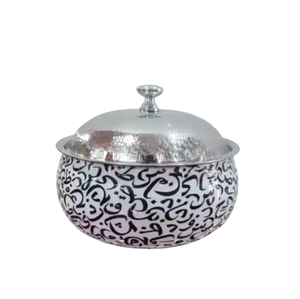 Ollas de Metal de lujo modernas de alta demanda, atractivo diseño cortado con láser, cazuela de alta calidad, acabado decorativo único, tendencia - Product Image 6