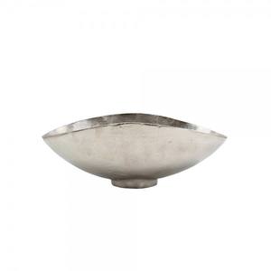 Bol à fruits en aluminium de forme ovale, finition argent Offre Spéciale, plateau de Table, bol de service à dessert et à dîner pour hôtels et restaurants - Product Image 3