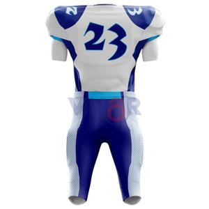 Alta calidad 100% poliéster ropa deportiva pantalones mejor calidad fútbol americano Jersey personalizado impreso bajo MOQ OEM conjunto para adultos - Product Image 3