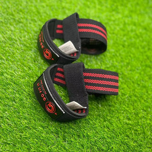 Correa de Levantamiento en Forma de 8, Elástica, de Neopreno, Antideslizante, de Alta Elasticidad, Banda de Agarre Deportiva Ajustable y Ligera para Levantamiento de Pesas - Product Image 1