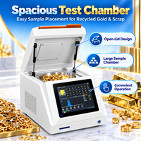 Analyseur de métaux précieux de bureau, analyseur de bijoux en or recyclé, analyseur de métaux précieux XRF, analyseur d'or, d'argent et de platine