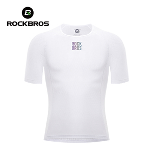 ROCKBROS-Chemise légère à manches courtes pour <span class=keywords><strong>homme</strong></span>, avec base de mèche, séchage rapide, débardeur de vélo d'été - Product Image 1